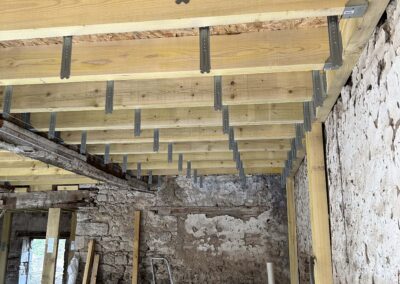 Pose structure ossature bois Allier