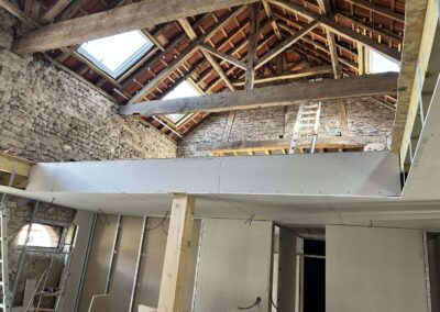 Aménagement intérieur avec pose de placo