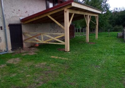 Extension maison bois Allier