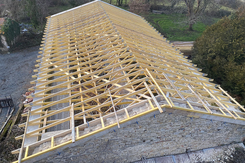 Charpente traditionnelle Vichy