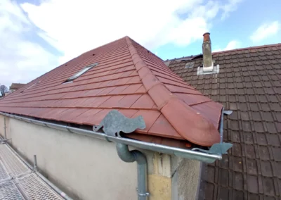 Intervention de rénovation sur une toiture existante