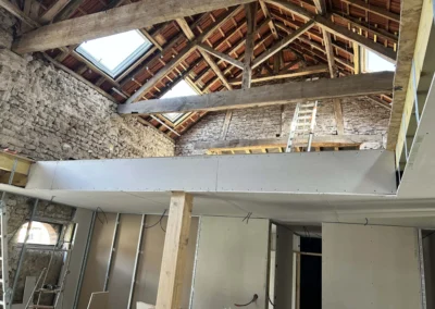 Aménagement intérieur avec pose de placo